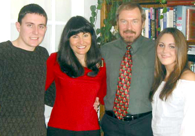 Shari's family in 2004