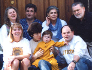 Dave and his family - recognize anyone?