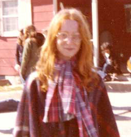 Irene hangin at the park in the early 70's